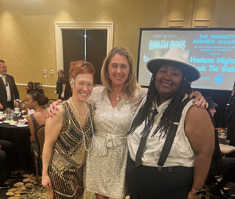 united way staff at the minority business alliance party